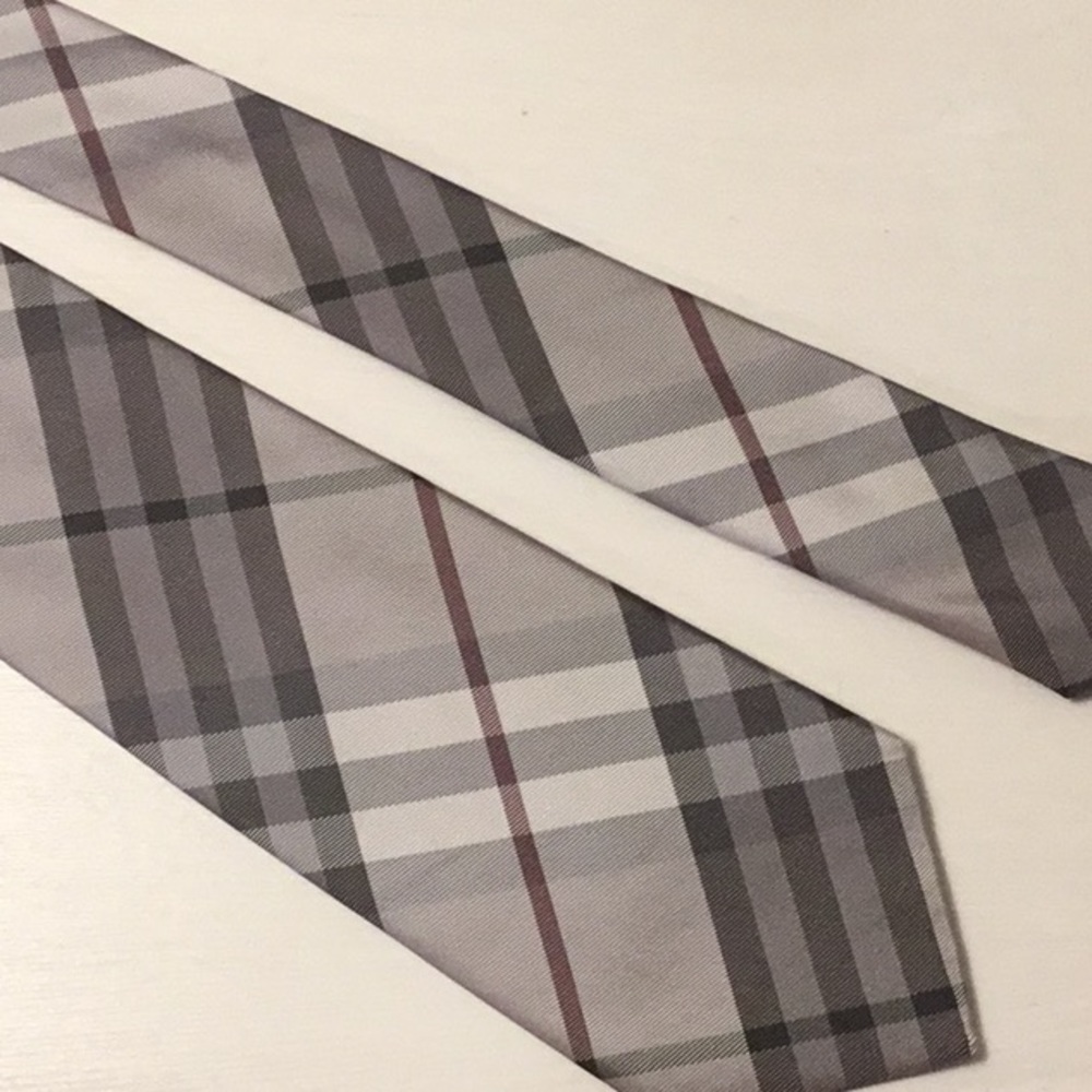 Classic Burberry Plaid Necktie